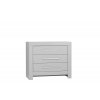 Calmo 3drawer chest grey