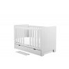 Calmo cot bed140x70 white 3