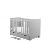 Calmo cot bed140x70 grey 3