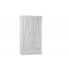 Marie 2door wardrobe white 1