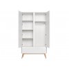 24621 2 swing 2door wardrobe white 3