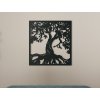 Drevený obraz Strom s koreňmi
