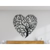 Drevená nálepka Strom v srdci