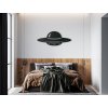 Drevená nálepka na stenu UFO