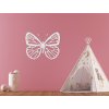 Drevená nálepka do detskej izby Motýľ