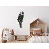 Detská nálepka na stenu Papagáj