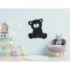 Detská nálepka na stenu Macko