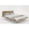 Masívna posteľ Japandic dub (Farba Retro, Rozmer postele 200 x 200 cm)