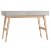 Sivý písací stôl Swing