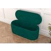 SELESTE OVALNA CALUNENA TABURETKA S ULOZNYM PRIESTOROM ZELENA (2)
