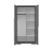 3668 1 snap 2door wardrobe dark grey 2