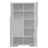 3668 6 snap 2door wardrobe white 2