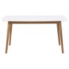 Jedálenský stôl Nagano - biela / dub
