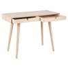 Písací stolík Century - dub bielený