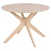 Okrúhly jedálenský stôl Duncan - dub bielený