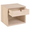 Nočný stolík Century A - dub bielený
