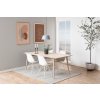 2x Jedálenská stolička Eris biela ekokoža III