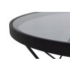 Okrúhly konferenčný stolík Cuxton - čierna