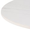 Okrúhly konferenčný stolík Malten - biela