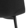 4x Jedálenská stolička Celia - čierna