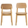 2x Jedálenská stolička Barlow - dub