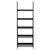 Vysoký regál Wally - čierna