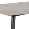 Jedálenský stôl Wicklow - sivá / čierna