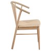 2x Jedálenské kreslo Cassandra - dub bielený