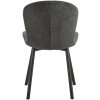 2x Jedálenská stolička Esra - sivá / čierna