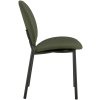 2x Jedálenská stolička Cliff - zelená / čierna