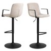 2x Barová stolička Pablo - béžová / čierna