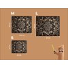 63790 5 nastenna mandala hrejivy ornament