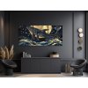 64009 4 trojdielny obraz nocny tanec oceanu