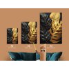 64219 5 moderny obraz luxusne listy