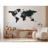 AKCIA - Mapa sveta na stenu, Antracit