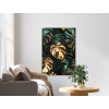 64192 4 obraz luxusna monstera