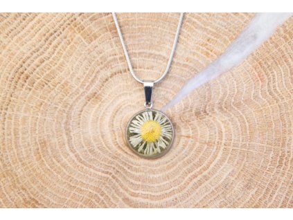 Sedmikráska na krk elegant