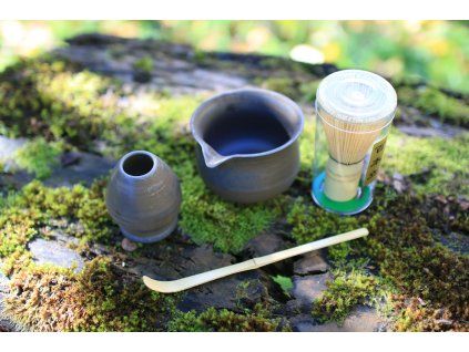 Čajový set MATCHA natural + DÁREK