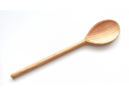 Oválná vařečka z třešňového dřeva - 30 cm