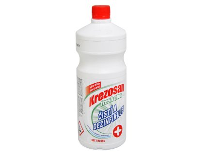 KREZOSAN Fresh plus - čistí a dezinfikuje. Univerzální dezinfekční prostředek bez chlóru - 950ml