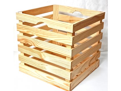 Dřevěná bedýnka 40x40x40 cm