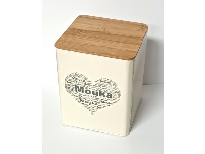 Dóza mouka SRDCE 11,5x11,5x14 cm