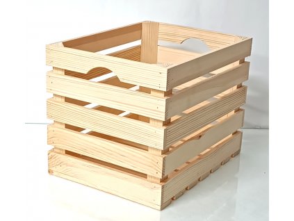 Dřevěná bedýnka 40x30x30 cm