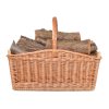Koš ke krbu Franz obšitý jutou