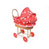 Proutěný kočárek pro panenky Kačenka