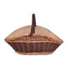 Krbový koš Honza se zpevněným uchem, obšitý jutou