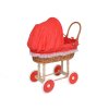 Proutěný kočárek pro panenky Jasmínka