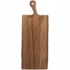 Krájecí prkénko z akácie s rukojetí 56 x 20 cm