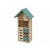 Domeček pro hmyz - hmyzí hotel, tyrkysový - 26 x 13 cm