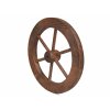 Loukoťové kolo z bukového dřeva pr. 30 cm - nátěr ořech